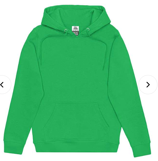 Hoodie - Pullover - Kelly Green