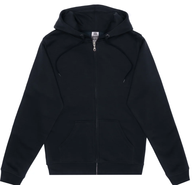 Hoodie - Full Zip - Navy