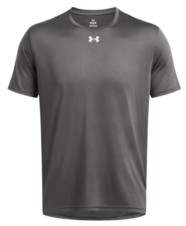 T-Shirt - Under Armour Short Sleeve Mens-Castlerock (Grey)