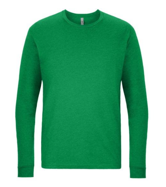 T-Shirt - Next Level Long Sleeve - Unisex - Kelly Green