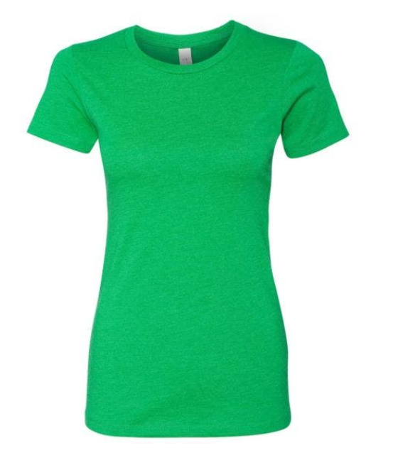 T-Shirt - Next Level Short Sleeve CVC - Women's - Kelly Green
