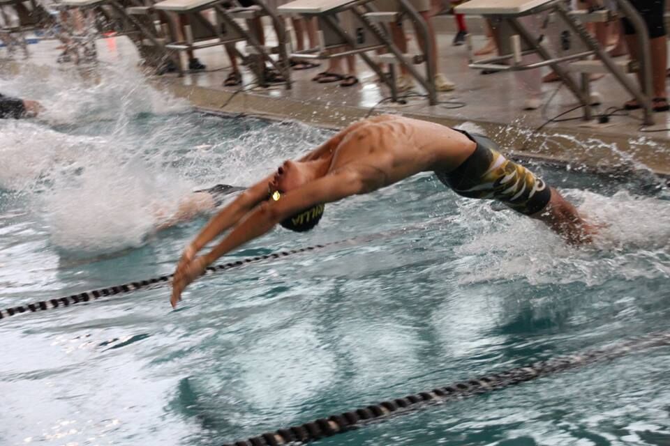 Orillia Channel Cats swimmers