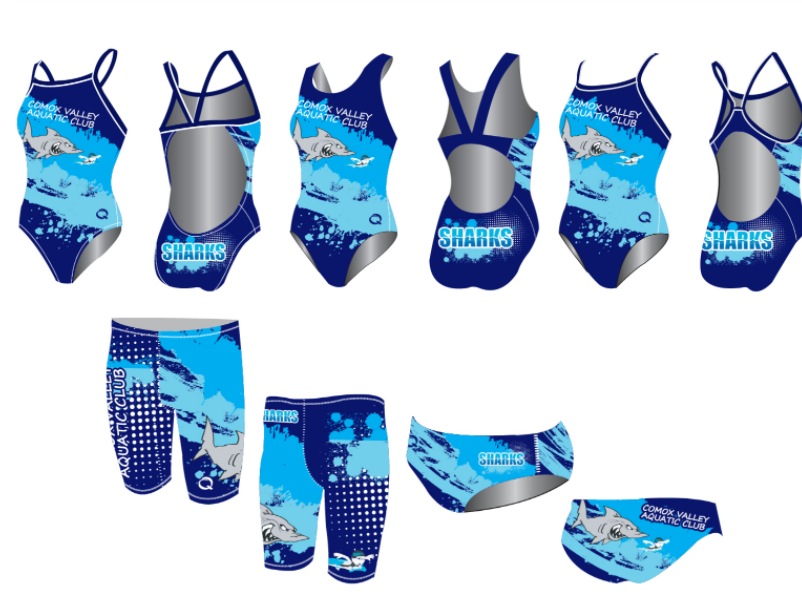 Shark Team Swim Suits