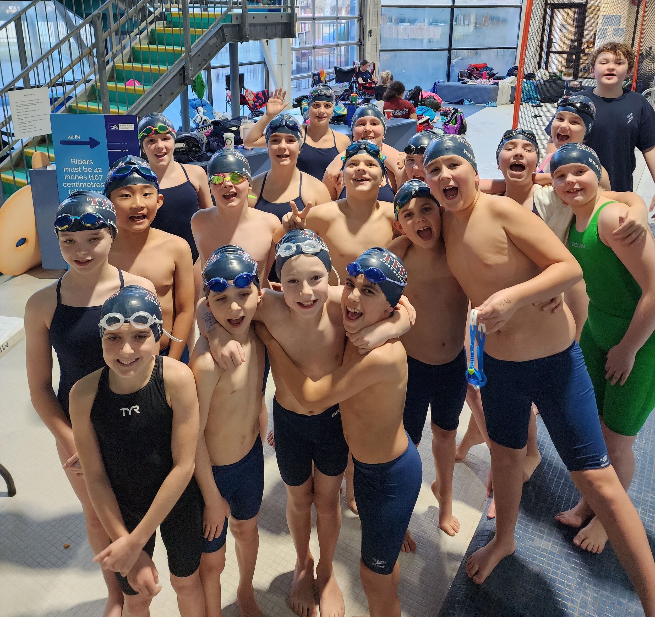 Ridge Swim Team Kicks Off Season With Win Against Phillipsburg