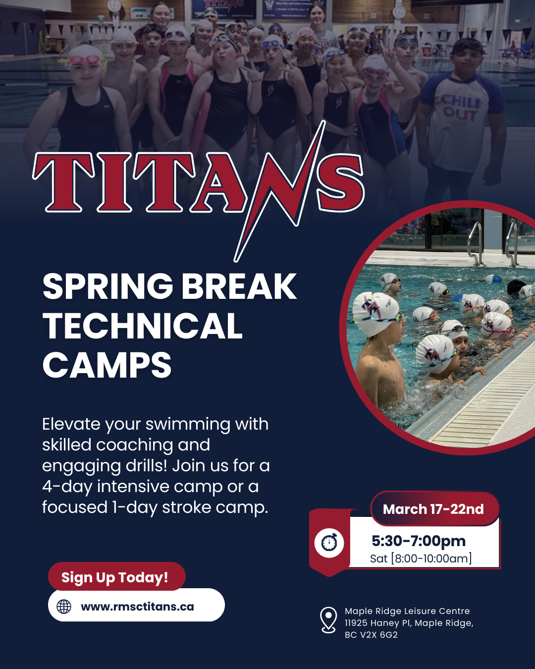 WEEK 1: TITANS SPRING BREAK CAMP - FULL CAMP image