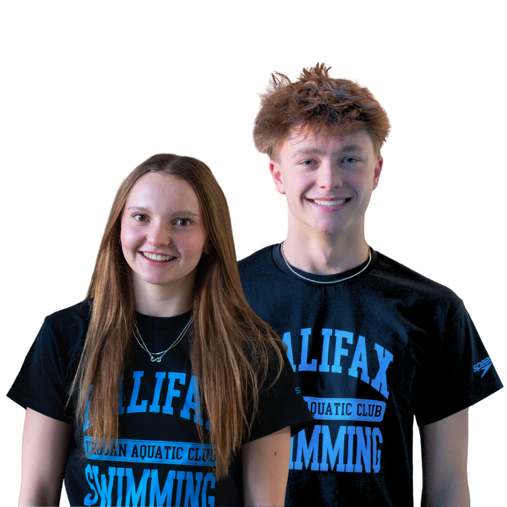 Speedo ambassadors Etta MacLellan and Brody MacPherson