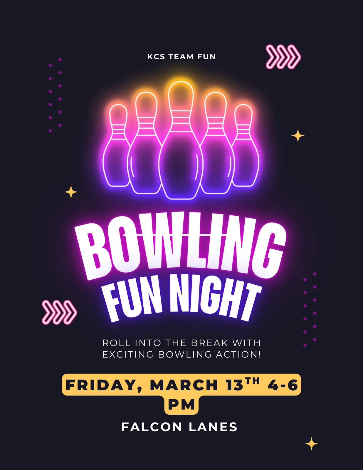 KCS Bowling Night image