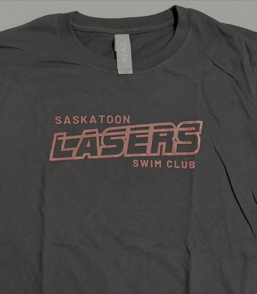 Lasers - Red logo (front) on Black