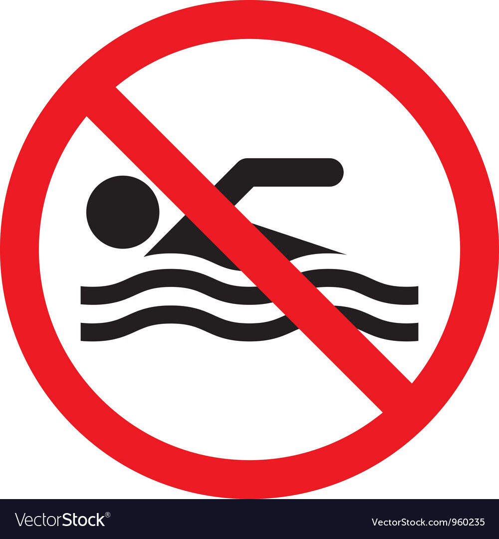 No Swimming - Victoria Day image