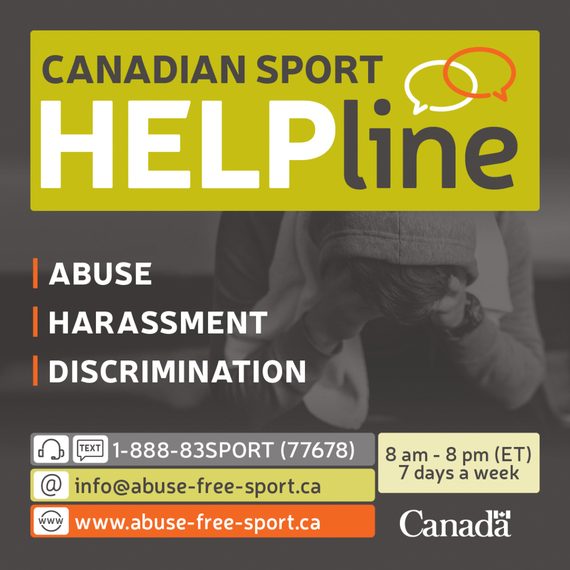Canadian Sport Hotline logo placeholder