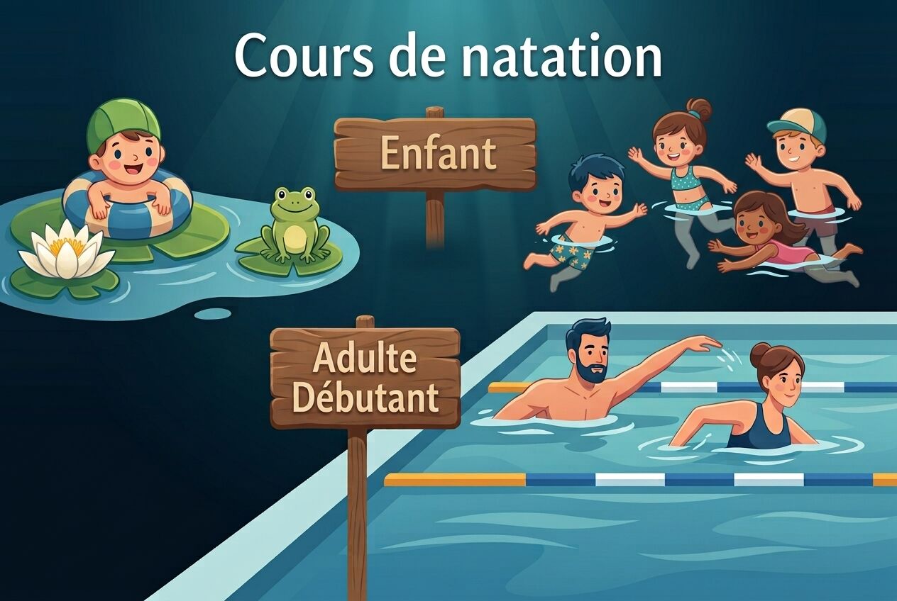 Apprends à nager avec le Club NES