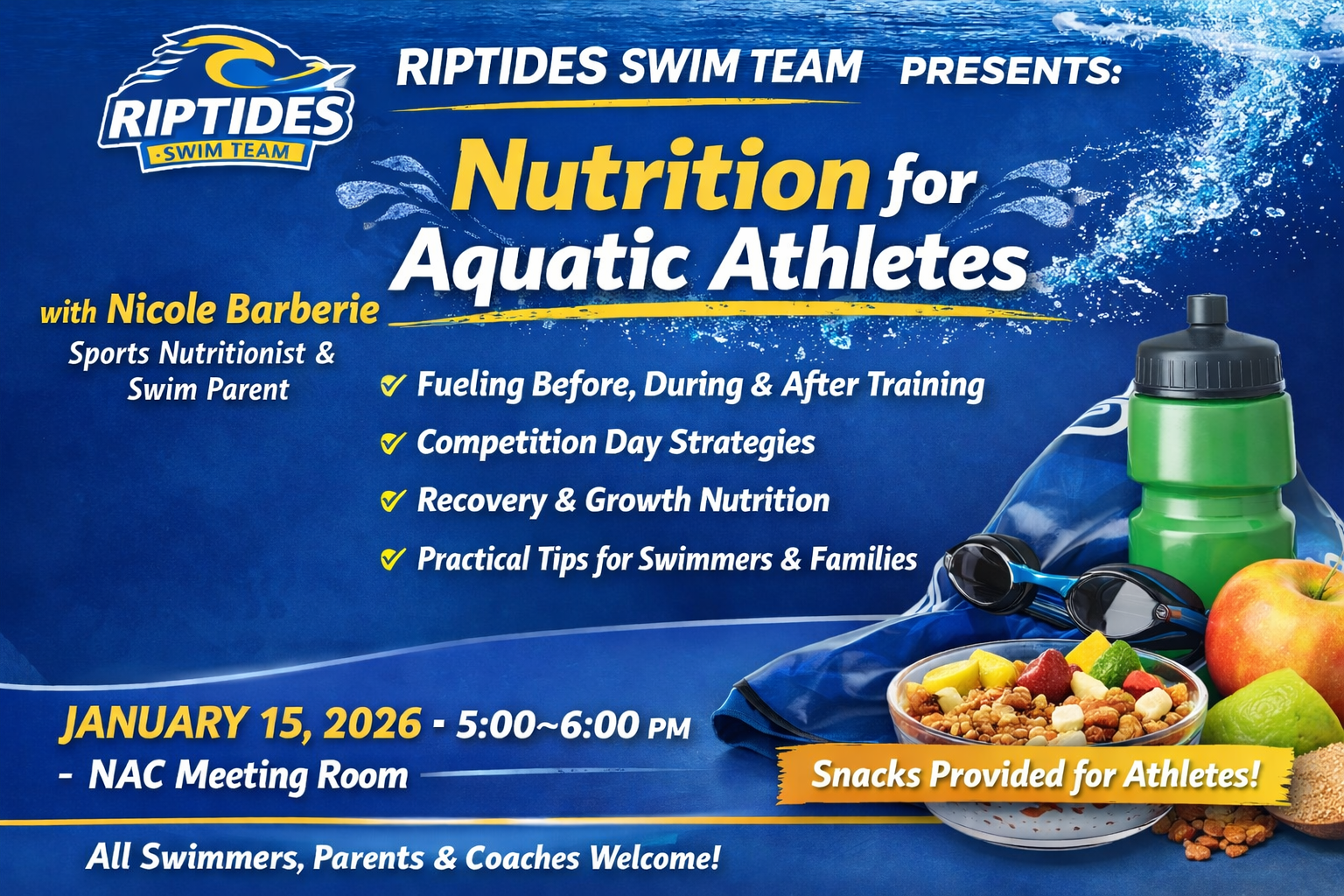 Nutrition for Aquatic Athletes image