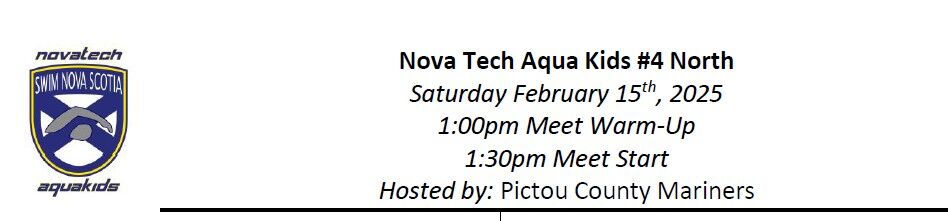 Nova Tech Aqua Kids #4 North, PICTOU image