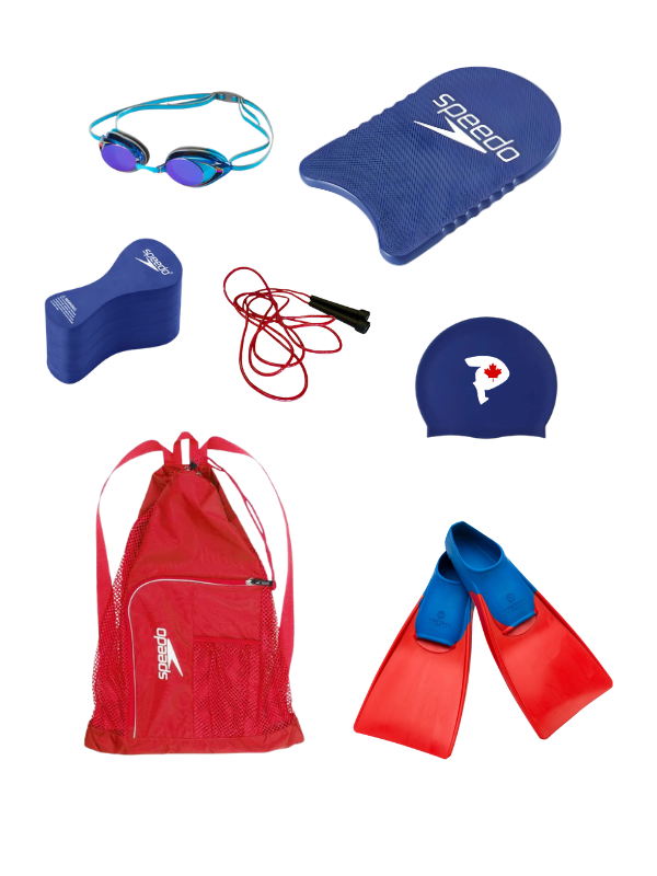 Placeholder photo of swimmer training equipment