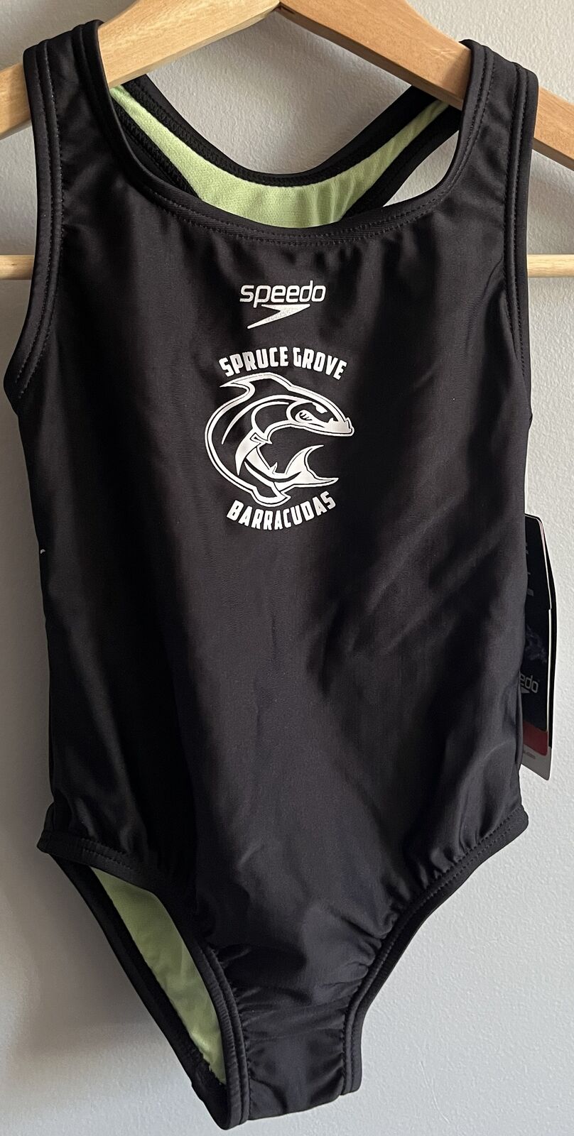 L: Speedo Kids Solid Black