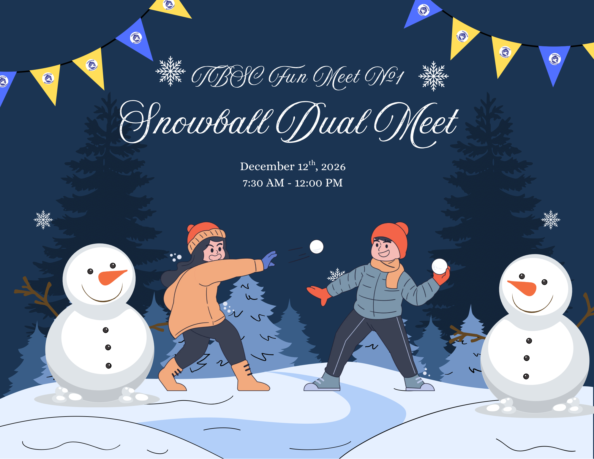 TBSC Fun Meet #1 - Snowball Dual Meet image